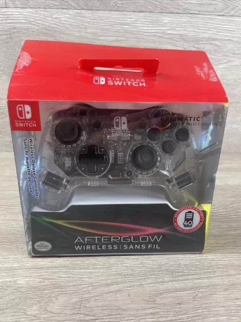 PDP Afterglow Wireless Controller for Nintendo Switch - New, Open Box (O-4415)