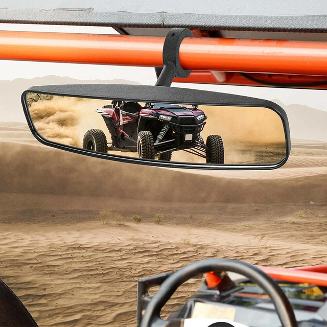 Specchietto retrovisore largo 1,75" UTV grandangolare permanente adatto per Bad Boy MTV