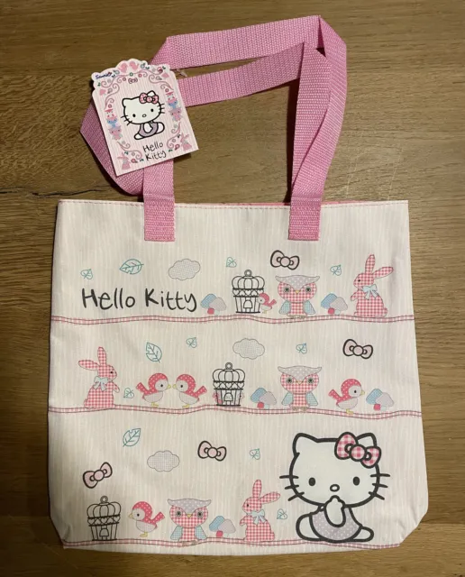 ♥ Hello Kitty Tasche Kindertasche Shopping Bag Schultertasche Beutel NEU ♥