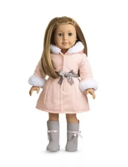 American Girl Truly Me Pretty Pink Coat Set - New In Box - Retired