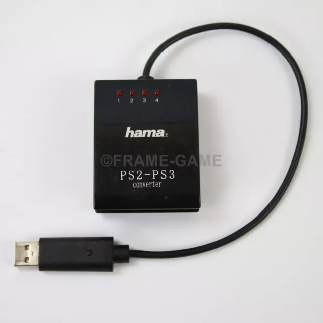 Hama Playstation 2 3 PS2 zu PS3 Usb Adapter Kabel Splitter Controller Converter