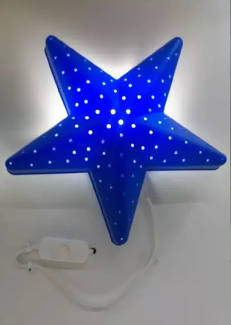 Lampe étoile bleue - Ikea -