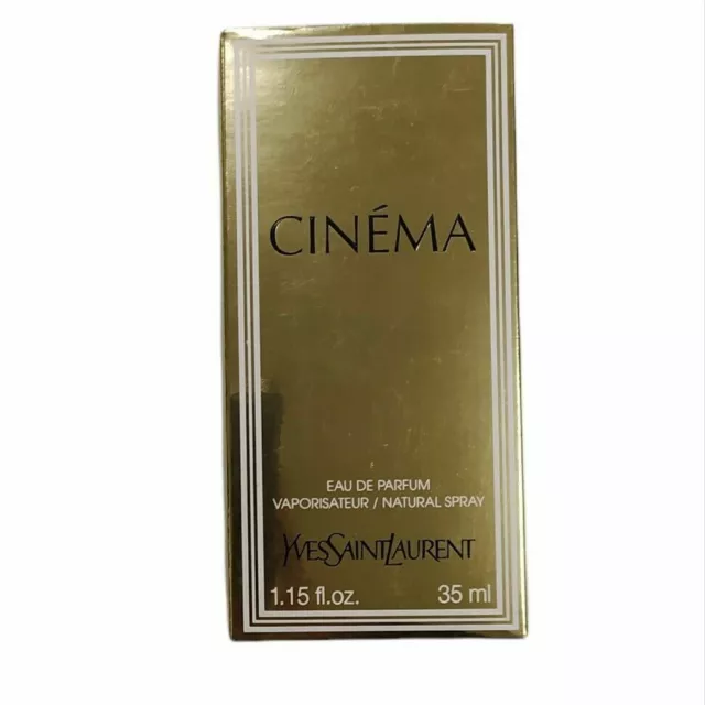 YVES SAINT LAURENT Cinema Edp 35Ml Vintage Women s Perfume Rare