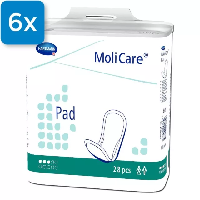 MoliCare Pad 3 Tropfen, Vorlage, 6 x 28 St.