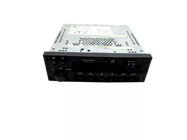 Opel Astra G Autoradio Radio Audio Auto Blaupunkt Car 300 Kassette 90533422