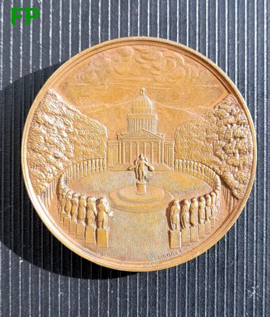 Superbe Médaille en Cuivre du Vicomte Louis Marie de Cormenin Jurisconsulte 1842