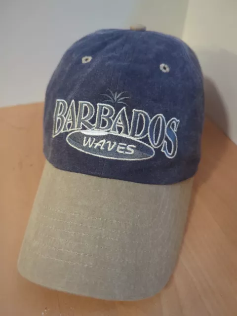 Waves Hotel And Spa Barbados Blue Dad Hat 2