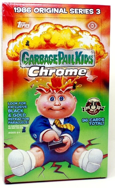 2020 Topps Garbage Pail Kids Chrome Hobby Box Blowout Cards