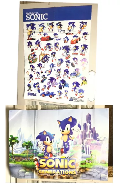 Sonic The Hedgehog 2 - Sonic Wall Poster with Push Pins, 22.375 x