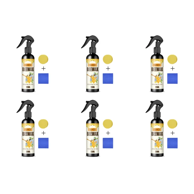 120ml Protezione Mobili Lucidatura Usura Spray Cera d'Api Resistente Per Pavimento (B)