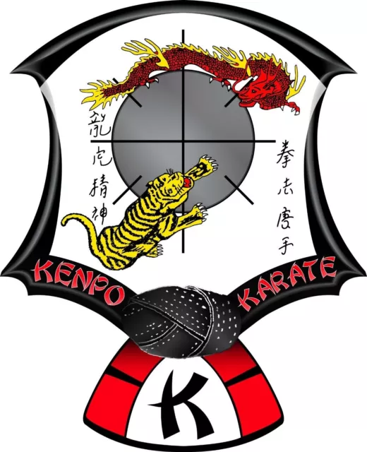 KENPO KARATE 1st Degree Black Belt  8.5x11 Certificate with your name & Rank