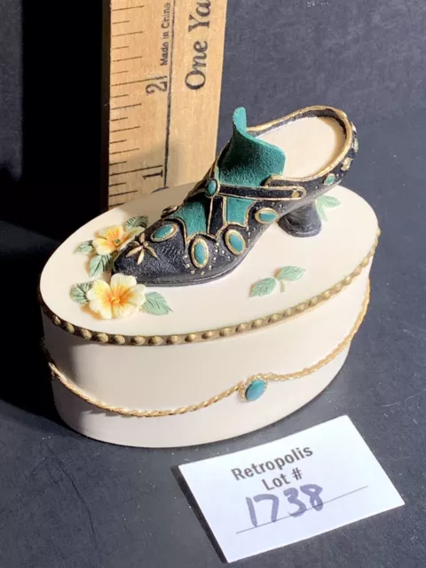 Willow Hall Trinket Box Victorian Shoe Elizabeth