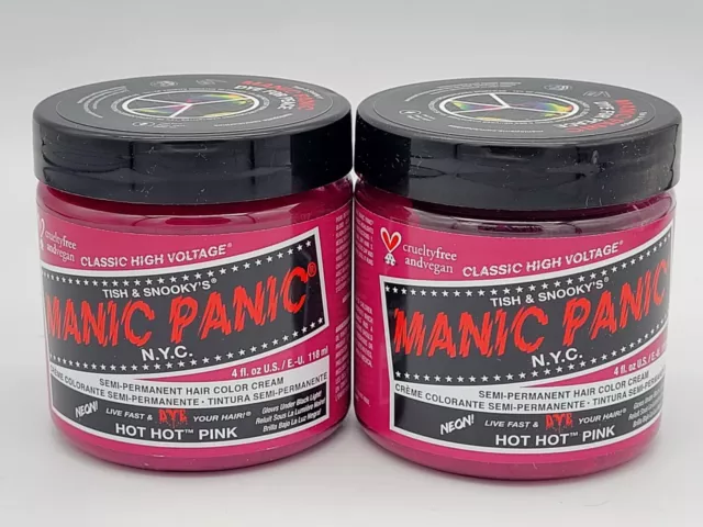 2. "Manic Panic Semi-Permanent Hair Color Cream - Shocking Blue" - wide 6