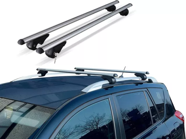 BMW E46 3 Series Touring Estate 99-05 Lockable Car Roof Bars Rack 120cm Long NEW