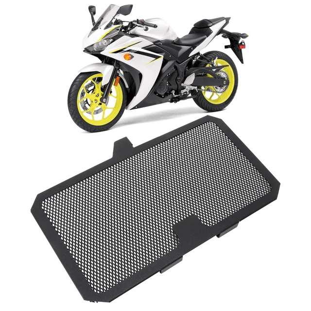 Protezione serbatoio acqua griglia radiatore moto protezione acciaio inox per