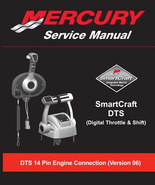 MERCURY SMARTCRAFT DTS Digital Throttle & Shift DTS 14 Pin service