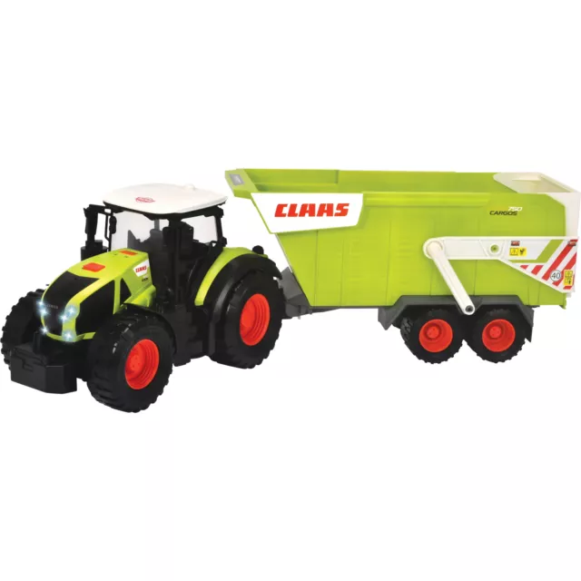 Dickie CLAAS Farm Traktor & Trailer, Spielfahrzeug