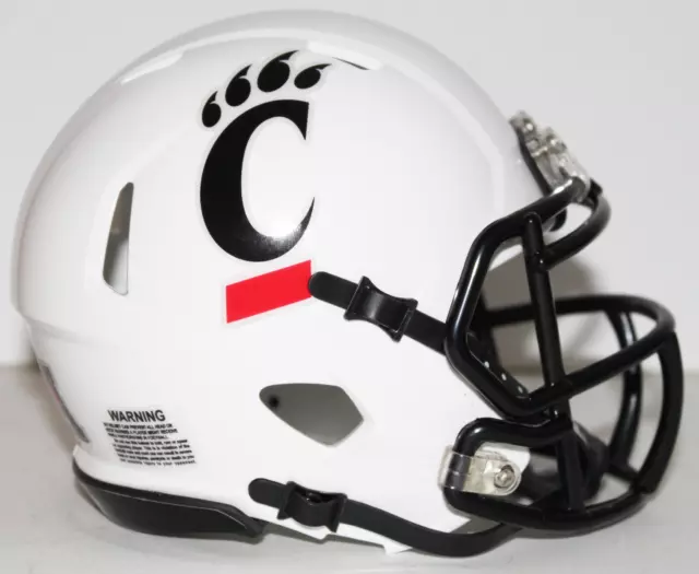 2022 Cincinnati Bearcats Custom Riddell Mini Helmet vs Washington State