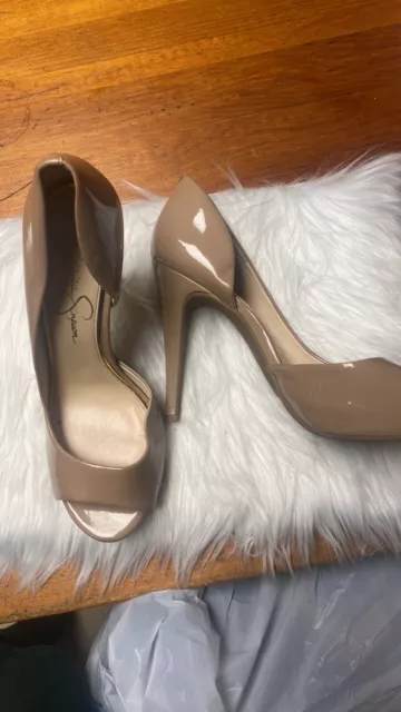 Jessica Simpson Nude Heels Size 9