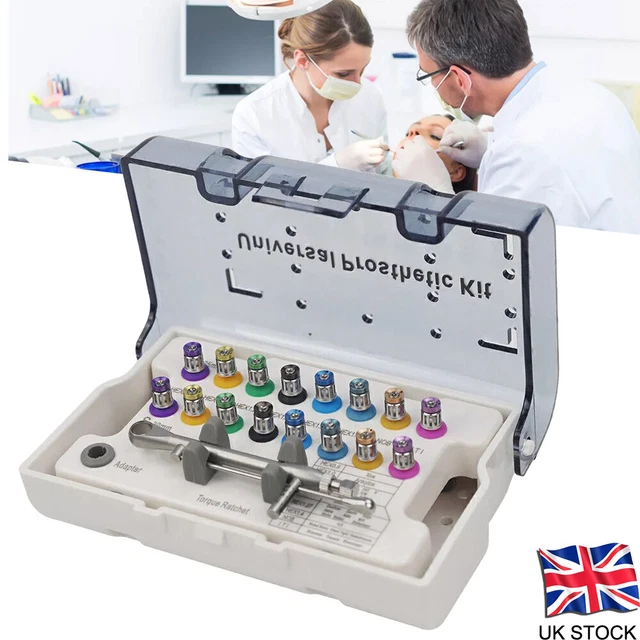 DENTRA Dental Implantat Chirurgisches Kit – 16-teilig, Instrumente Mit Ratsche, CE, Edelstahl