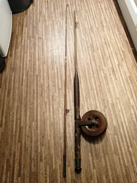 MITCHELL 510 FORKED Foot Reel With Matching Fishing Rod Good Condition Very  Rare £230.00 - PicClick UK