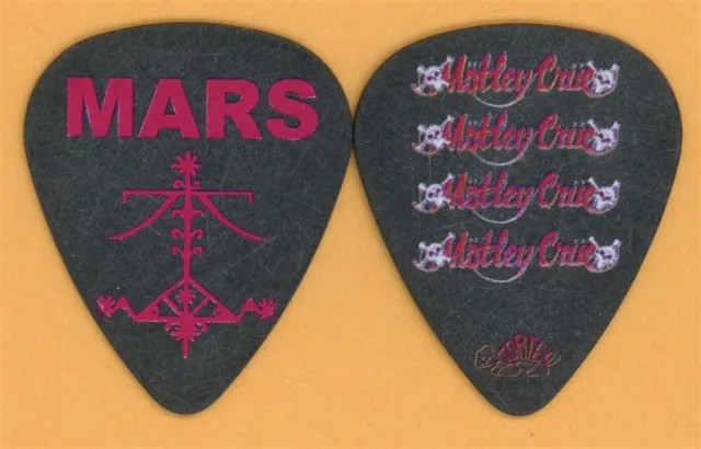 Motley Crue 2009 SOLA concert tour issued Mick Mars stage Guitar Pick