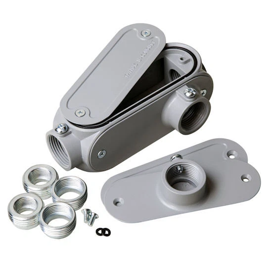 Hubbell UCB050 10-In-1 Universal 1/2" Conduit Outlet Body