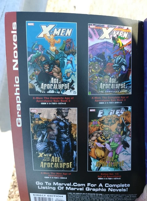 Marvel X-Men Age Of Apocalypse The Complete Epic Vol. 1 5