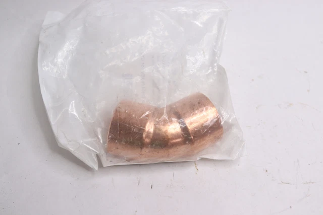 Clean and Bagged 45 Degree Elbow Copper 2" 9043300CB