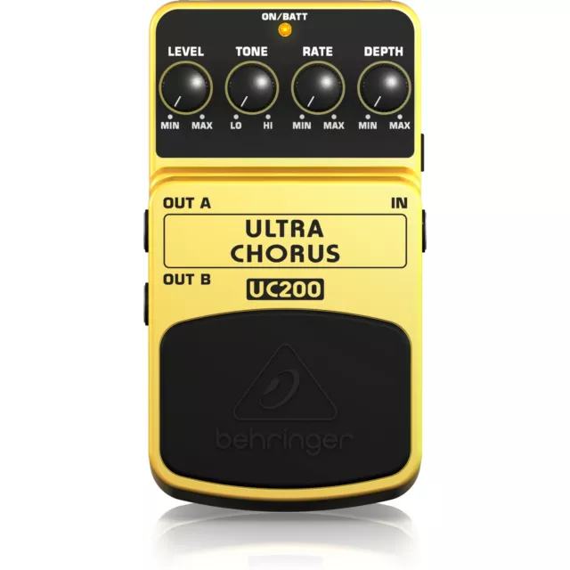 Behringer UC200 Ultra Chorus - Modulations Effektgerät für Gitarren