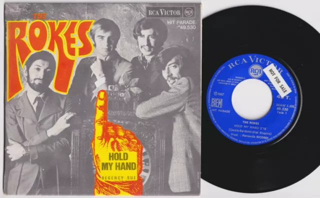 The ROKES * Hold My Hand * 1967 Italian FREAKBEAT PSYCH * French 45 * Listen
