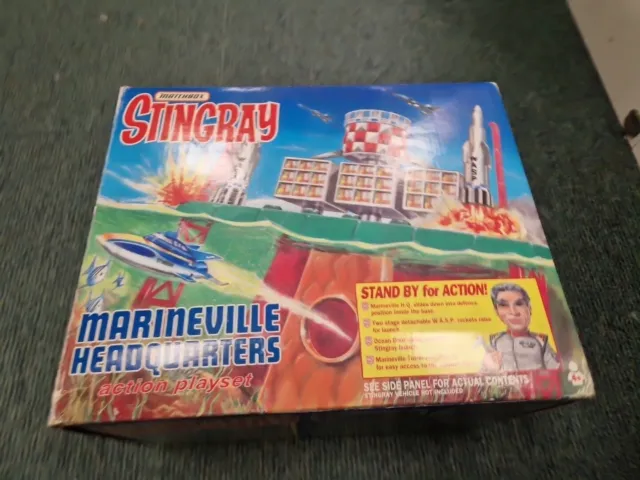 Matchbox Stingray Marineville Headquarters action playset