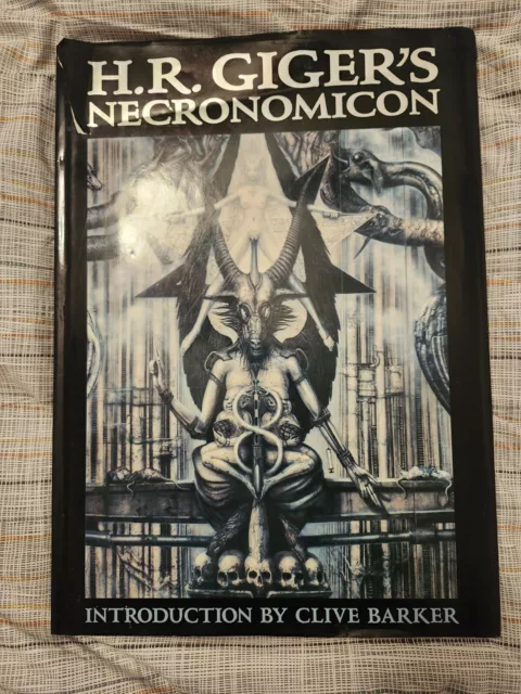 H.R. Giger's Necronomicon Hardcover 7th MORPHEUS printing - NO RESERVE