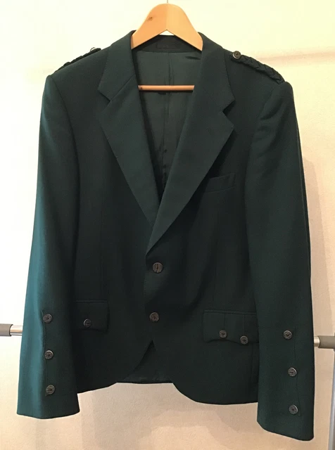"Giacca Kilt Uomo Verde 42""