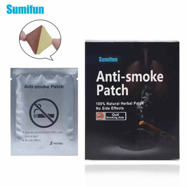 NEU 35 Patches Sumifun Raucherentwöhnung Anti-Raucher Patch für Raucherentwöhnung Patch