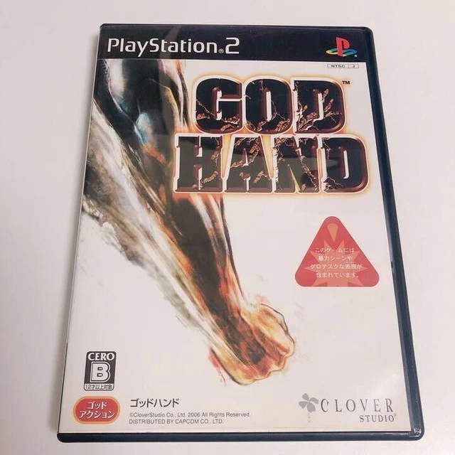 USED God Hand Sony Playstation 2 Japanese Language Edition Capcom Vintage Games
