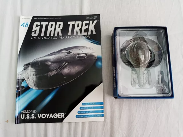 Eaglemoss Star Trek Collection #48 Armored USS Voyager