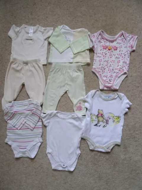 Baby Girl Mixed Clothes Bundle New Born to 3 Months