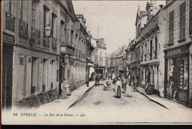 27 - EVREUX - la Rue de la Harpe
