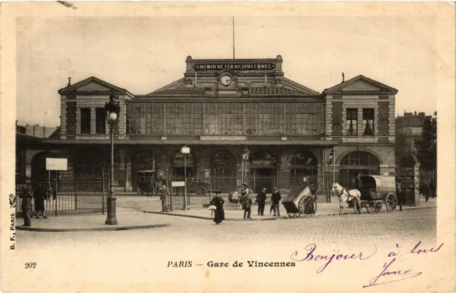 CPA PARIS 12e-Gare de Vincennes (322645)