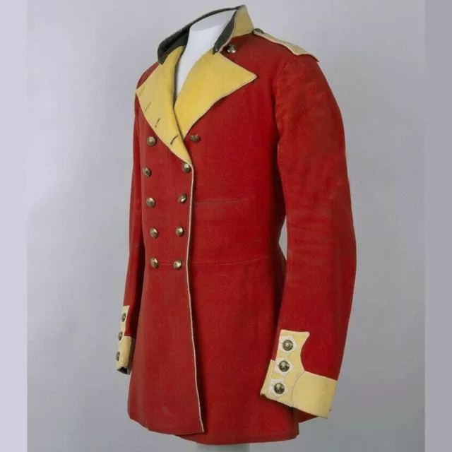 New Sergeants Full Dress Tunic 1855 Circa Officer Men Red Jacket 3