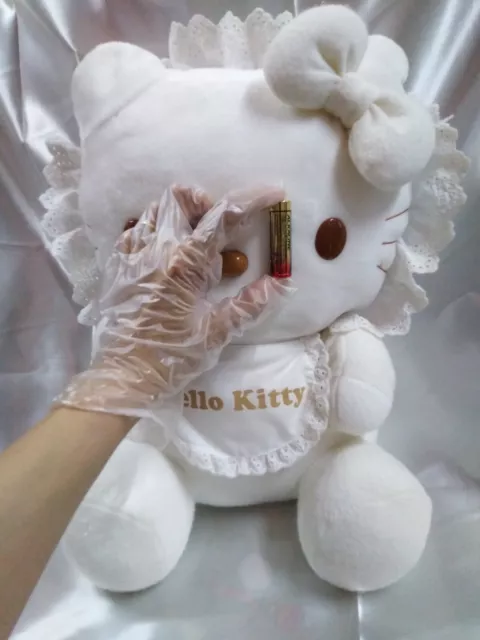 15" Hello​ Kitty​ White Giant Baby Plush​ Doll​ Pre-owned​ VG Cond.