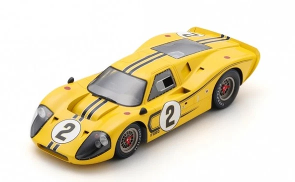 Miniature Spark 1/43 Ford GT40 #6 - Vainqueur Le Mans 1969 - Bleu/Orange - Occasion