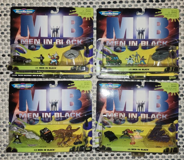 ※超希少 Micro Machines Men In Black 4種フルセット MICRO MACHINES MEN In Black Set #2 Art.75400 vehículo + mini