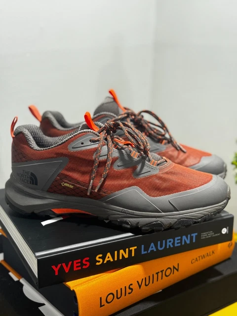 THE NORTH FACE Ultra 110 GTX Mens Hiking Shoes Grey Yellow  display picture 1