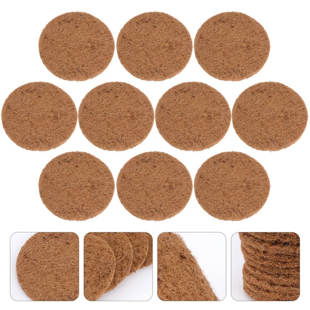 Tapis De Nidification Pour Oiseaux/pigeons – Lot De 12, En Fibre Respirante - 8