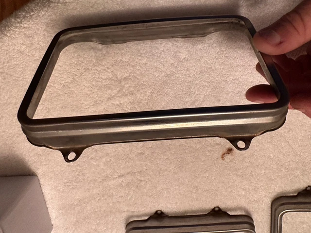 1977 To 1989 HEADLIGHT BEZEL 4X6 CHEVY TRUCK MONTE CARLO PONTIAC Lincoln Ford 3