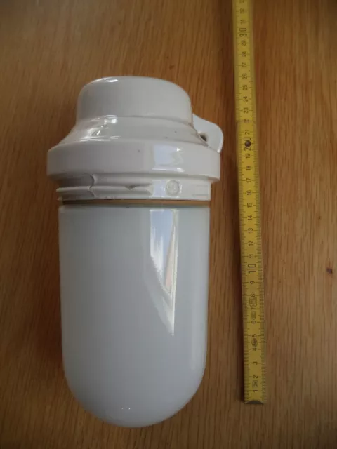 Alte Lampen Porzellan Glas Wandfassung E 27 Alte Lampen Porzellan Glas Wandfassung E 27
