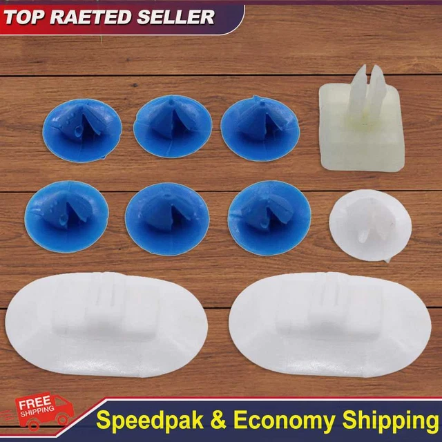 10Pcs Side Skirt Retention Kit Side Skirt Securing Kit for Citroen DS3 2009-2015