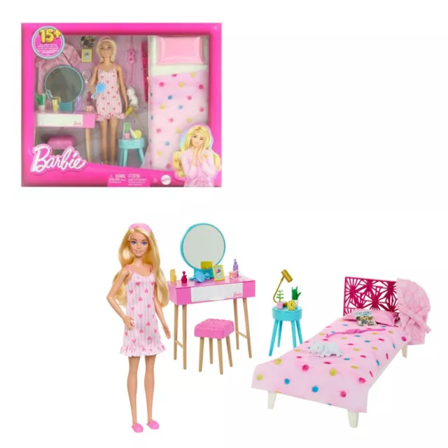 Furniture Dolls Barbie Bedroom  Barbie Accessories Dressing Table